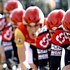 Frank Schleck und das Team CSC w�hrend des Mannschaftszeitfahrens der Mittelmeerrundfahrt 2005